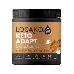 Locako Keto Adapt Salted Caramel and Macadamia 240g
