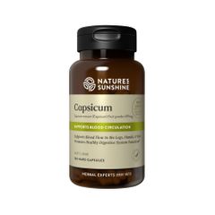 Nature's Sunshine Capsicum 475mg Capsules