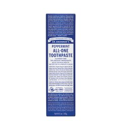 Dr. Bronner's All-One Toothpaste Peppermint 140g