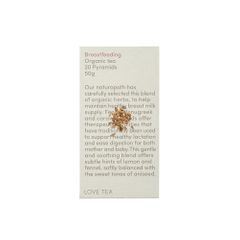 Love Tea Organic Breastfeeding x 20 Pyramids