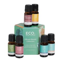 ECO Aroma Essent Oil Diffuser Blends Collection 10ml x 6 Pk