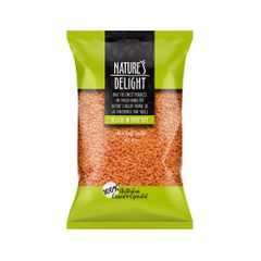 Natures Delight Split Lentils Red 500g