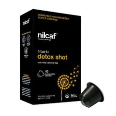 Planet Organic Nilcaf Roast Bev. Capsules Detox Shot x 10Pk