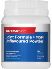 Nutrlife Glucosamine Chondroitin MSM Joint Food | Unflavoured