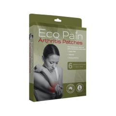 Byron Naturals Eco Pain Patches Arthritis x 6 Pack