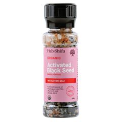 Hab Shifa Grinder Org Activated Black Seed w Him Salt 200g