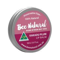 Bee Natural Lip Balm Tin Kakadu Plum 18ml