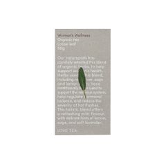 Love Tea Organic Women's Wellness 50g