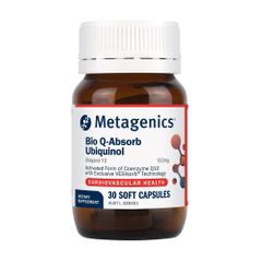 Metagenics Bio Q Absorb Ubiquinol 30c