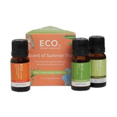 ECO Aroma Essential Oil Trio Scents of Summer 10ml x 3 Pack