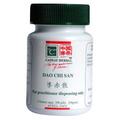 Cathay Herbal Rehmannia Akebia Form (Dao Chi San) pill 50g