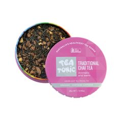 Tea Tonic Organic Traditional Chai Tea Travel Tin 28g