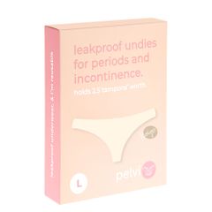 Pelvi Underwear Leakproof Bikini Beige L