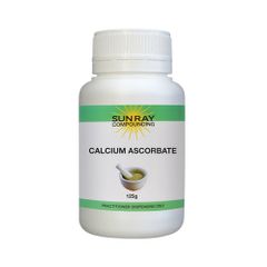 Sunray Calcium Ascorbate 125g