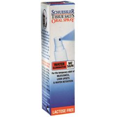 Schuessler Tissue Salts Nat Sulph Water Eliminator Spray