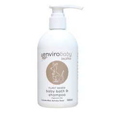 EnviroBaby Sensitive Baby Bath Shampoo Fragrance Free 500ml