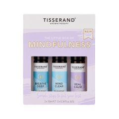 Tisserand Roller Ball Kit Little Box Mindfulness 10ml x 3 Pk