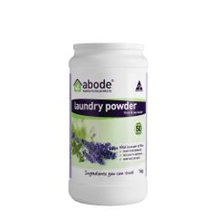 Abode Laundry Powder (Front Top) Wild Lavender and Mint 1kg