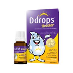 Ddrops Booster Liquid Vitamin D3 | 600IU