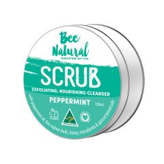 Bee Natural Scrub Peppermint 100ml