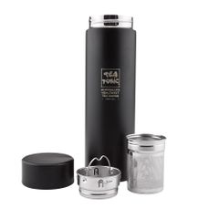 Tea Tonic Thermal Drink Bottle Black 450ml