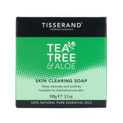 Tisserand Skin Clearing Soap Tea Tree and Aloe 100g