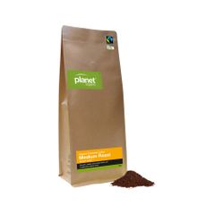 Planet Organic Coffee Medium Roast Plunger Ground 1kg