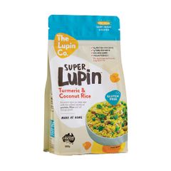 The Lupin Co. Super Lupin Turmeric and Coconut Rice 300g