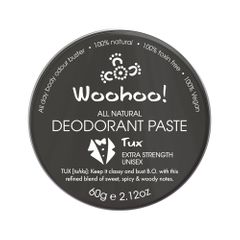 Woohoo Deodorant Paste Tin | Tux (Extra Strength)