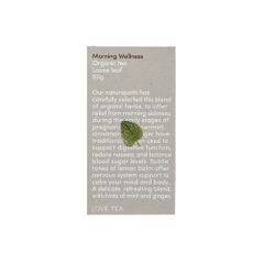 Love Tea Organic Morning Wellness 50g