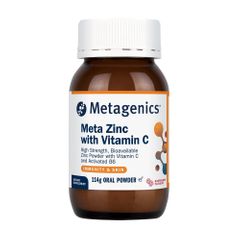 Metagenics Meta Zinc With Vitamin C Raspberry 114g