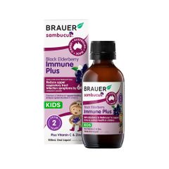 Brauer Sambucus Black Elderberry Kids Immune Plus 100ml