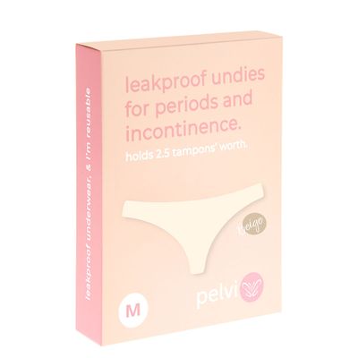 Pelvi Underwear Leakproof Bikini Beige M