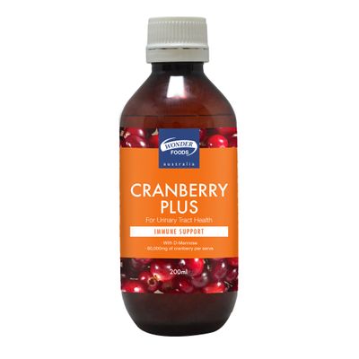Wonder Foods Cranberry Plus 200ml