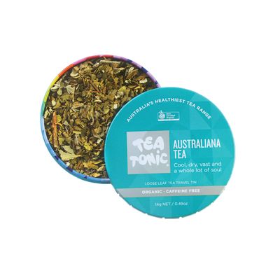 Tea Tonic Organic Australiana Tea Travel Tin 12g