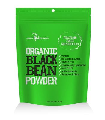 Jimmy Blacks Organic Black Bean Powder