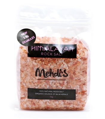 Mehdis Salt | Himalayan Salt | Coarse 1kg