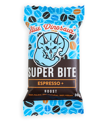 Blue Dinosaur Super Bites - Espresso+
