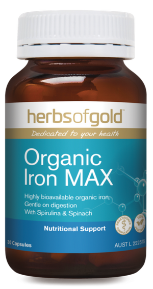 Herbs of Gold Organic Iron MAX