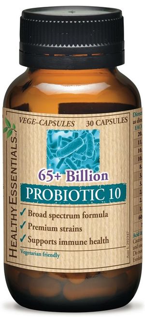 Healthy Essentials Probiotic 10 - Broad Spectrum 65 Billion
