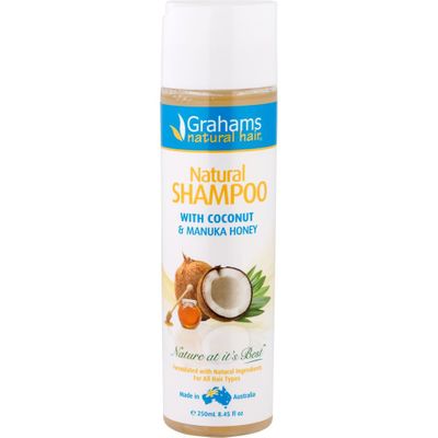 Grahams Natural Shampoo | Coconut & Manuka Honey