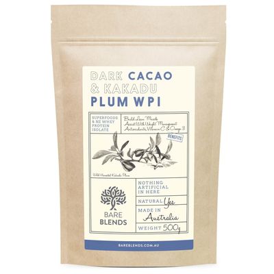 Bare Blends Dark Cacao & Kakadu Plum Native WPI