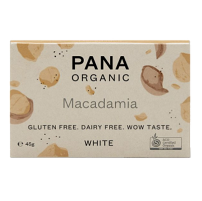Pana Chocolate | White Macadamia | Organic Dairy Free Chocolate
