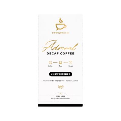 Before You Speak Coffee Adrenal Decaf | Unsweetened