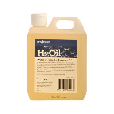 Melrose H2Oil Water Dispers Massage Oil 1L