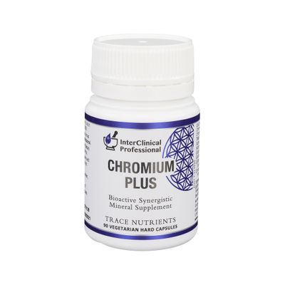 InterClin Professional Trace Nutrients Chromium Plus 90vc