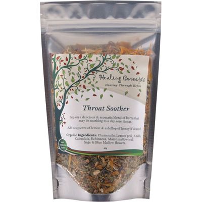 Healing Concepts Organic Throat Soother Tea 40g