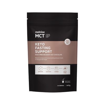 Melrose MCT Keto Fasting Support (Hot Chocolate) 147g
