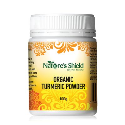Nature's Shield Organic Turmeric Powder 100g