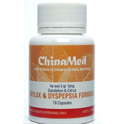 ChinaMed Reflux and Dyspepsia Formula 78c